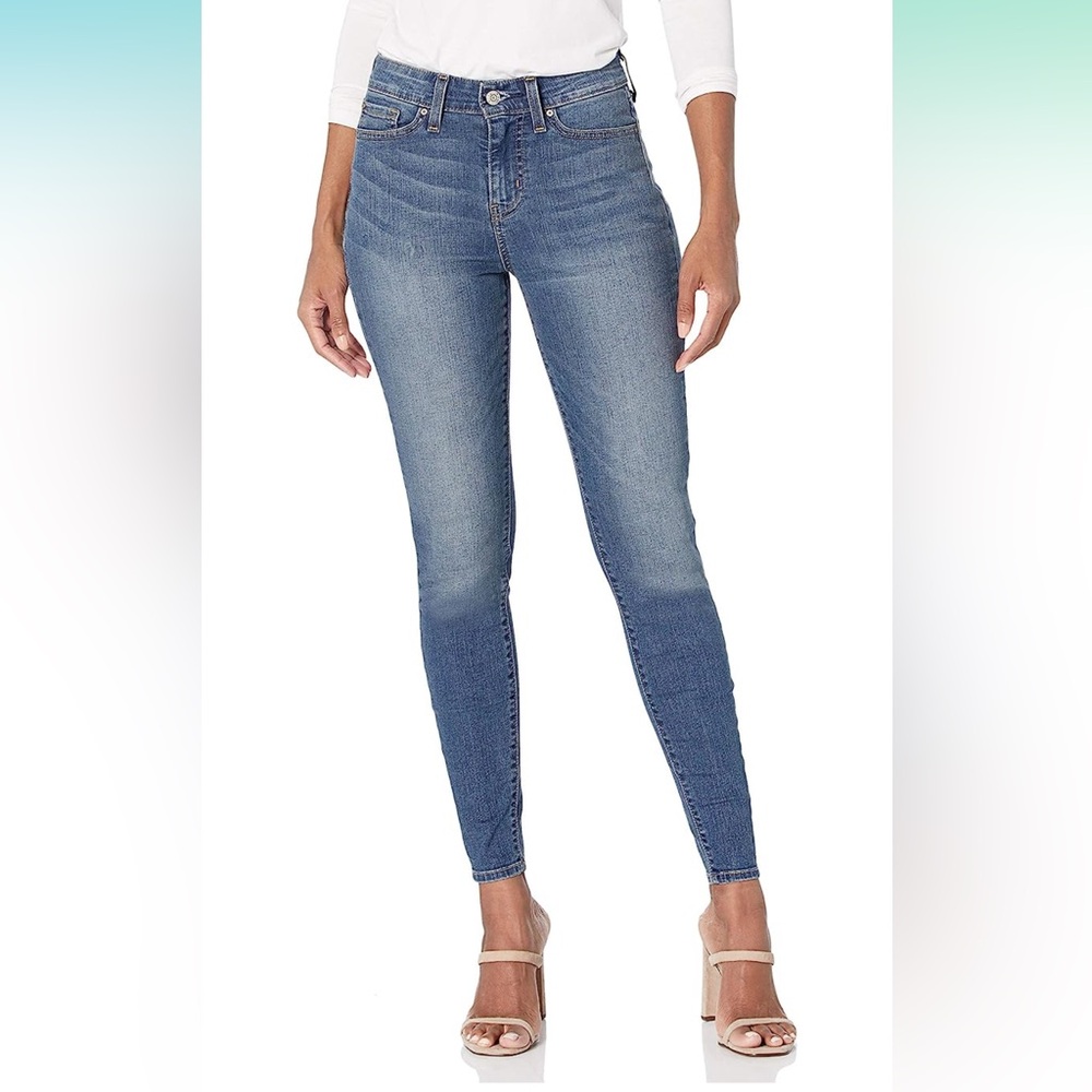 Levi Strauss 12 long mid rise skinny jeans medium wash new with tags